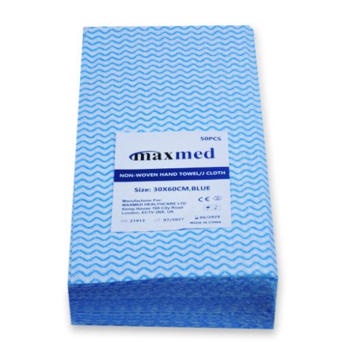 Maxmed Reusable J Cloth All Purpose Paper Towels – Pack Of 50 Pcs