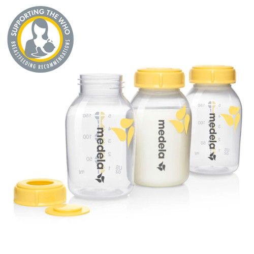 Medela – Bottles 150ml With Lids(Each Piece) (Pk/40)