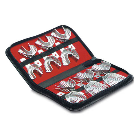 Medesy Kit Impression-Tray With Retention Rim Satin