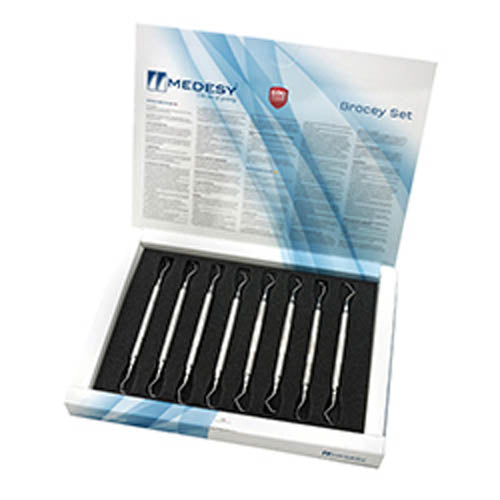 Medesy Set Curettes Gracey Aluminium