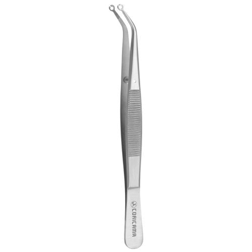 Medesy – Tweezer For Suture Curved Round 155mm