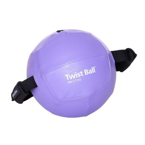 Merrithew – Twist Ball with Pump and Adjustable Straps, 6-lbs – ST-06234