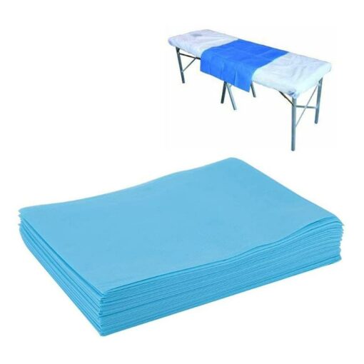 MMC – Non Woven Bed Sheet, Blue – GENC-1105