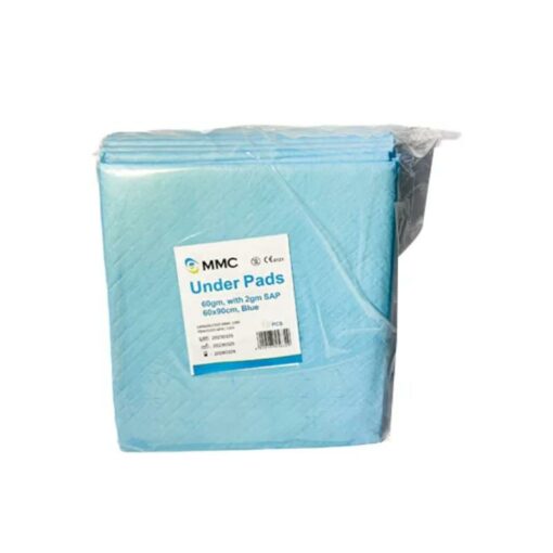 MMC – Under Pad 60gm with 2gm SAP, Blue – GENC-1103