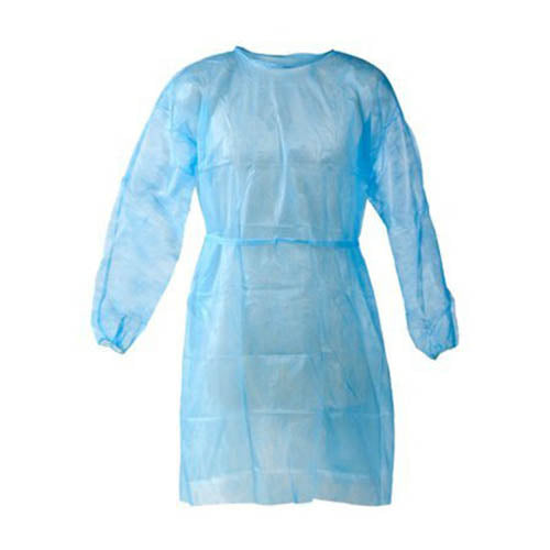 Mmc Usa – Non Woven Pp Isolation Gown – Blue Medium