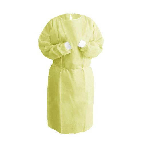 Mmc Usa – Non Woven Pp Isolation Gown Yellow – Medium