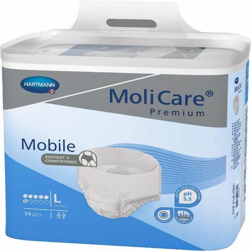 Molicare – Premium Mobile Pull Pant, Large – Htc.9158334