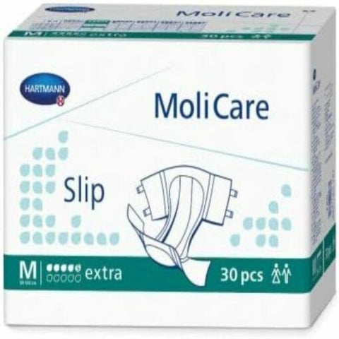 Molicare – Premium Slip Ekstra Groen 30's, Medium – HTC.165132.A