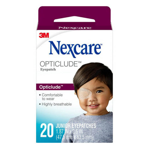 Nexcare – 1537 Opticlude ortoptiese ooglap, junior, 20/boks