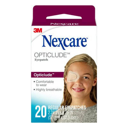 Nexcare – 1539 Opticlude ortoptiese ooglap, gereeld, 20/doos