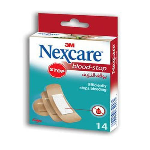 Nexcare – Bs-14 Bloedstopverbande, verskeidenheid, 14 per boks