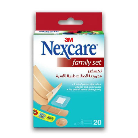 Nexcare – عبوة عائلية Fs-20 – 12 صندوقًا/الشاحن