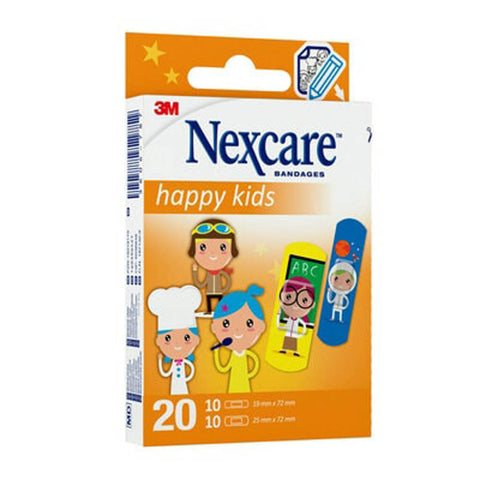 Nexcare – Happy Kids Plasters Magic, Assorted, 20/Pack