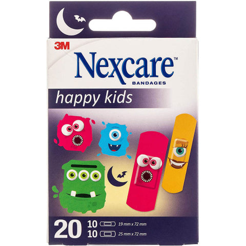 Nexcare – N0920Mo Monsters 20Assor-Multi