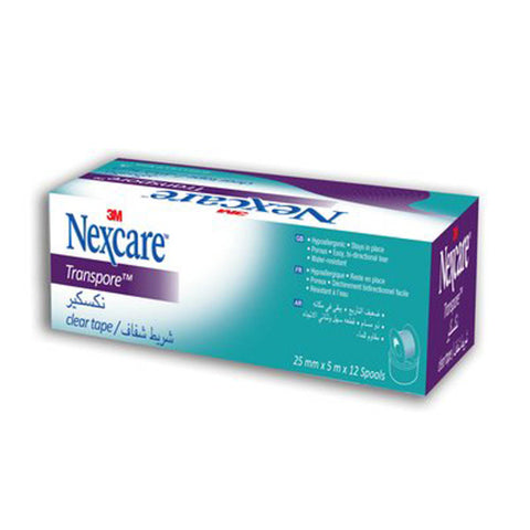 Nexcare – Ntt-255 Transpore 25 X 5M، 12 Spls/Box