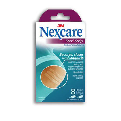 Nexcare – Ss08 Steri-Strip X3 6Mmx75Mm, X5 3Mmx75Mm (8 Strip/Pack)