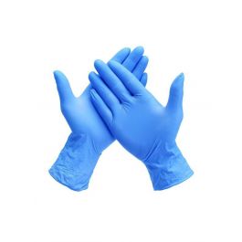 NITRILE GLOVES, BLUE (100PCS/BOX)