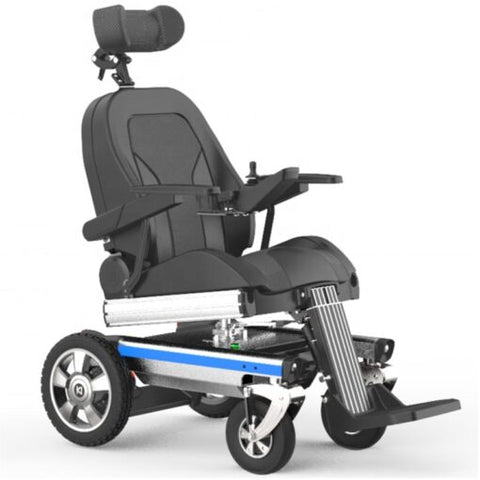 Optimum Reclining Electric Wheelchair with Adjustable and Foldable Options