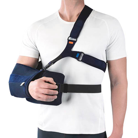 Orliman – Abductor Shoulder Sling 15/30, Grootte 2, 36 cm, Blou