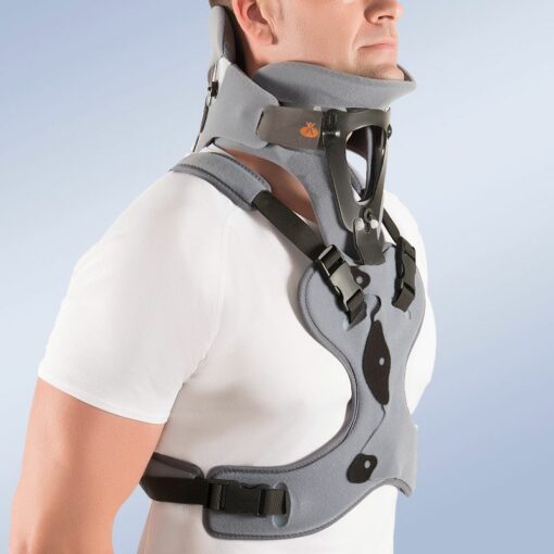 Orliman – Cervical Collar with Thoracic Support, Size-2 – CC-2800