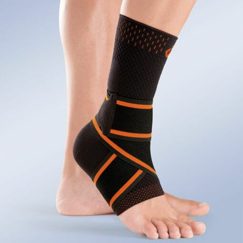 Orliman – Cross Ankle Brace Black, Size-2 – Tob-500N