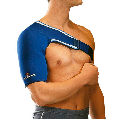 Orliman – Neoprene Left Shoulder Support, Size 3, 40-48 cm, Blue