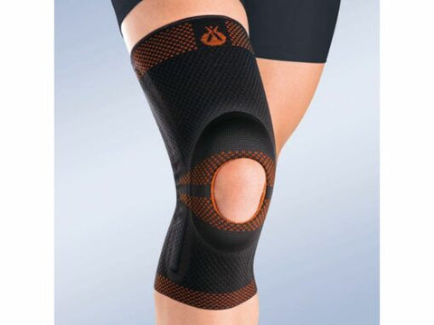 Orliman – Opened Patella Knee Brace with Silicone Pad and Lateral Flexible Reinforcements, Size-3 – 9105