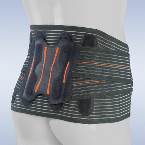 Orliman – Short Semi-Rigid Lumbar Back Support Belt, Size-4 – Ltg-375