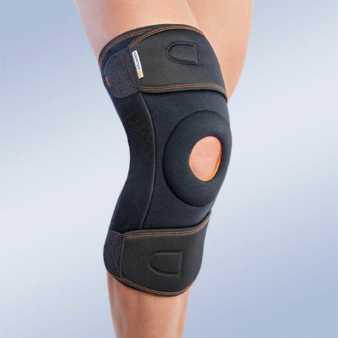 Orliman – Wrap Around Knee Support with Polycentric Joints, Black – 7120