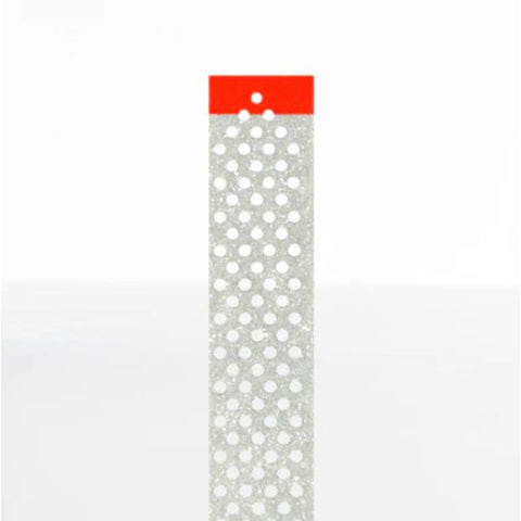 Ortho Arch – 10mm Fine Single Sided Diamond Strips – Red