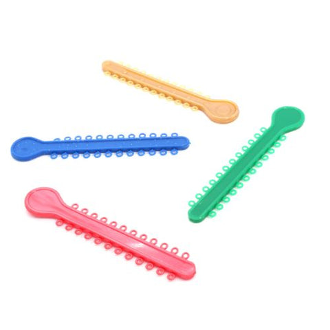 Ortho Arch – Assorted Color Glide-Ties Regular Ties