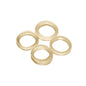 Ortho Arch – D2 Vlak 1 1/4? Swaar 6 1/2 Ounce Amber Elastics