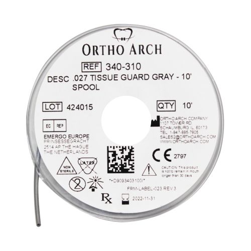 Ortho Arch – Clear Elastomeric Tissue Guard