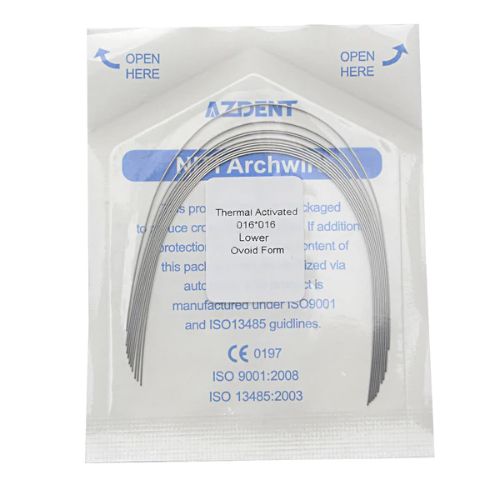 Ortho Arch – Lower Heat Activated Nitinol Rectangular Global Form