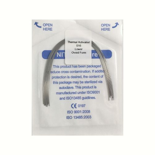 Ortho Arch – Lower Heat Activated Nitinol Round Right Form