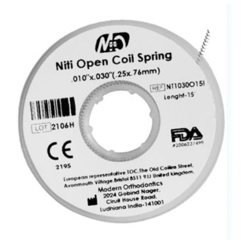 Ortho Arch – Niti Variable Force Spring 020 x .100