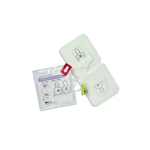 Pedi-padz II – (ZOLL AED Plus / AED Pro) pediatriese multifunksionele elektrodes