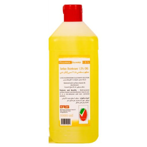 PharmaGuard Oppervlakte Ontsmettingsmiddel 1,5% CHG 1 Liter