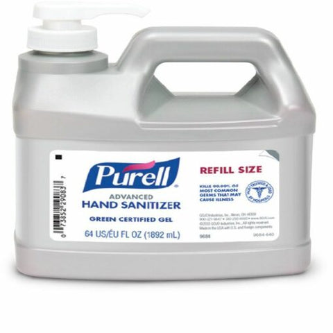 Purell – Advanced Hand Sanitizer Pump Type, 1.89L – 9684-04