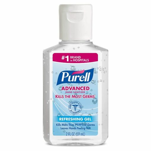 Purell – Gevorderde kitshandreinigerbottel met fliptop, 59 ml – 9605-24