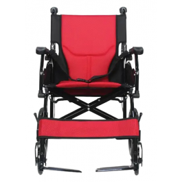 ALUMINUM LIGHTWEIGHT TRAVEL WHEELCHAIR