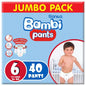 Sanita Bambi – Broek Jumbo Pakkie, Grootte 6, XX Groot +16 kg – 40 Tel.