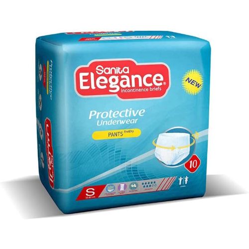 Sanita – Elegance Adult Pants 10 Briefs – Small