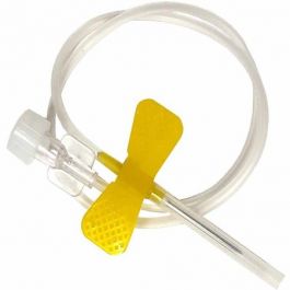 Scalp Vein Set , (Yellow) , 20G, 100's/Pack