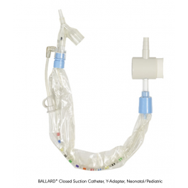 BALLARD* Closed Suction Catheter, Y-Adapter, Neonatal/Pediatric (Sterile) - 20/case