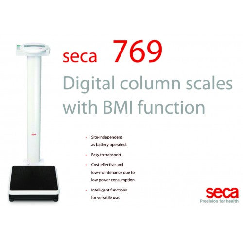 Digital Column scales with BBMI function SECA 769