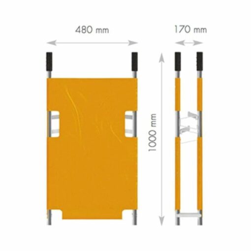 Spencer – Folding Emergency Stretcher – ST30100 A