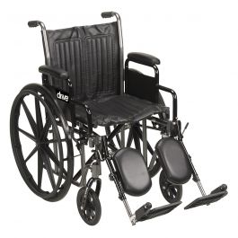 DRIVE DEVILBISS SILVER SPORT 2 WHEELCHAIR (Seat Width 16 Inch)