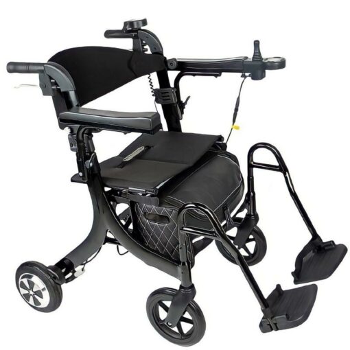 Stellar Power Rollator Aluminium Walking Frame with Corded Remote Control – GM-AR23