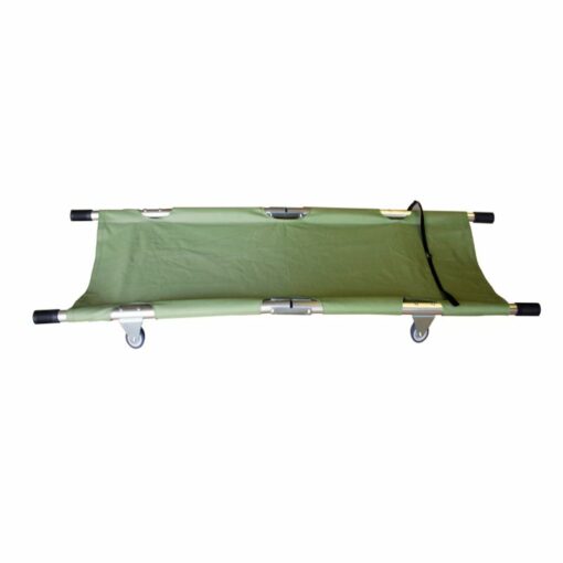 Stutenham – Foldable Stretcher with Wheels – Green